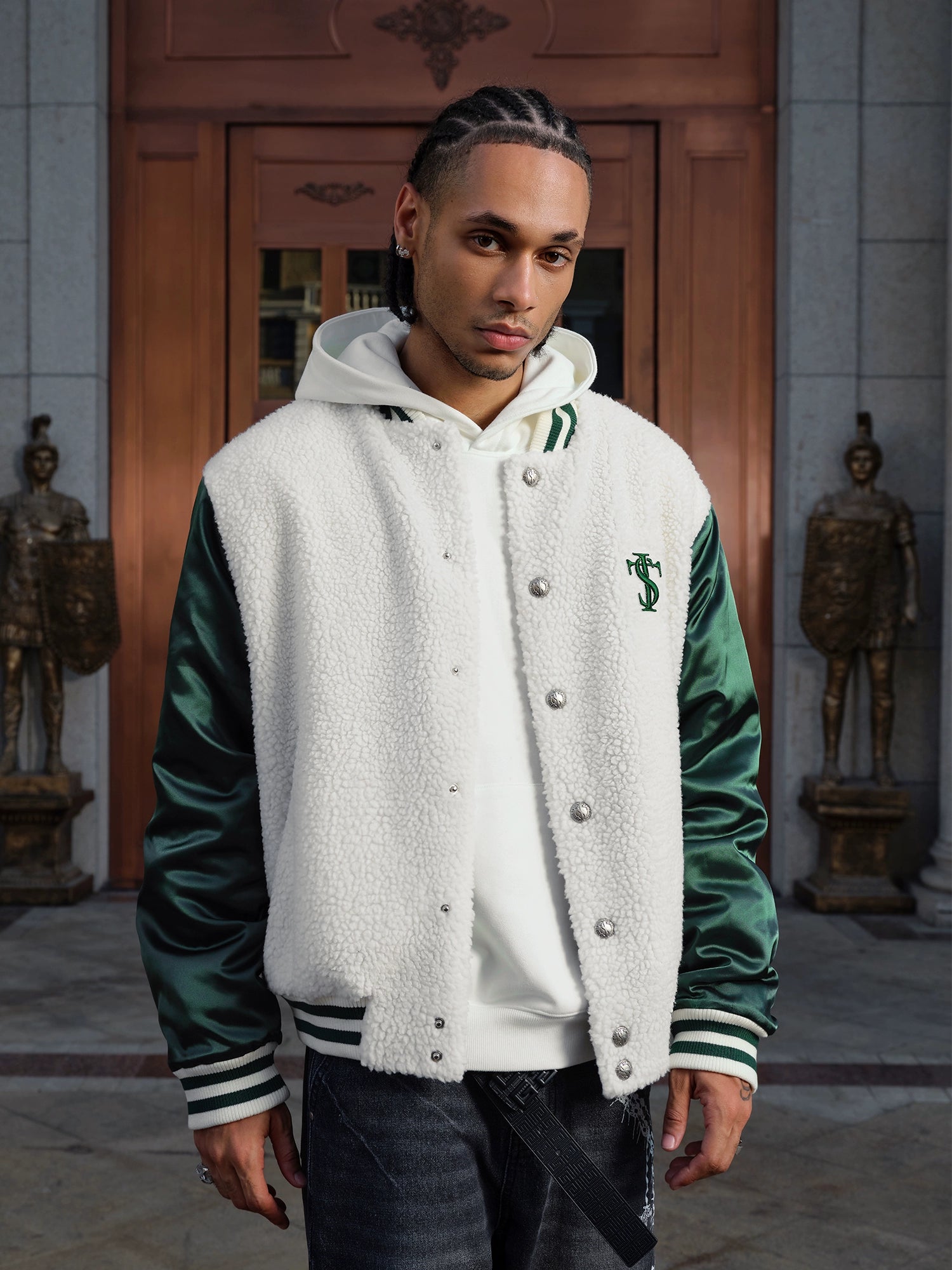 STK Sherpa Baseball Jacket