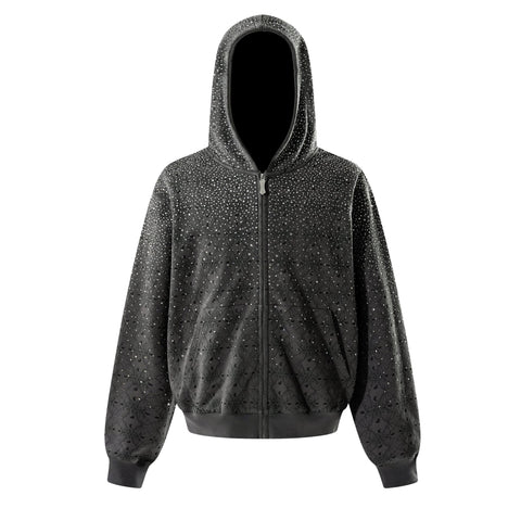 Luminous Rhinestone Hoodie – INTL Collective