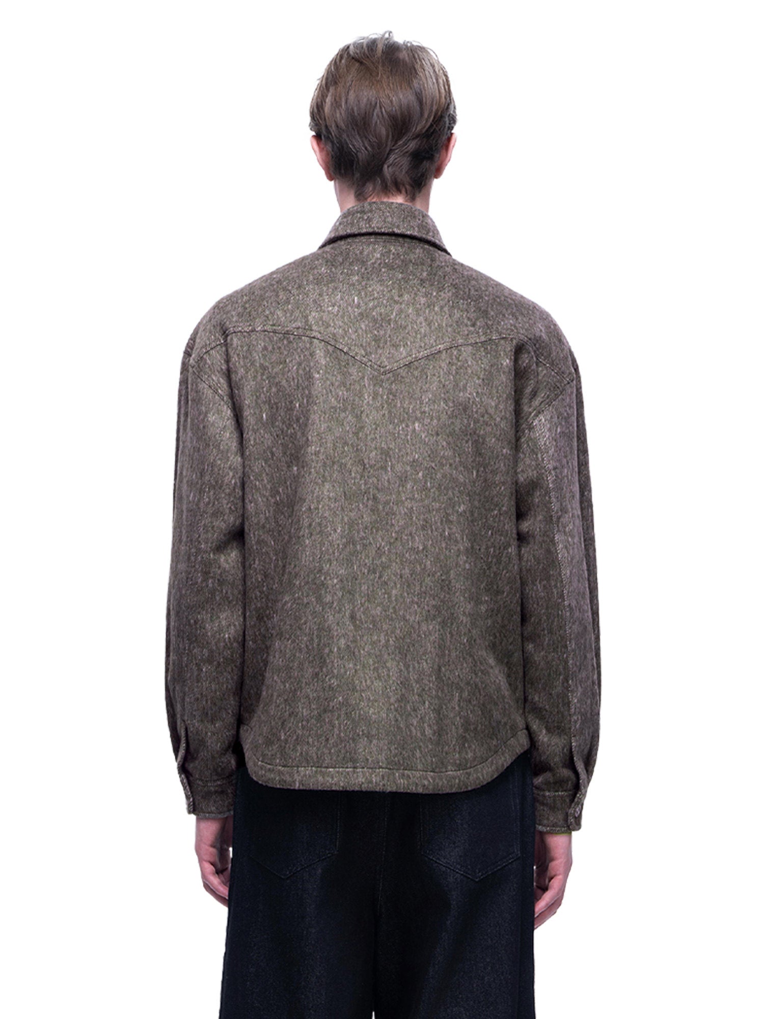 Intertwined Rhinestone Button Down