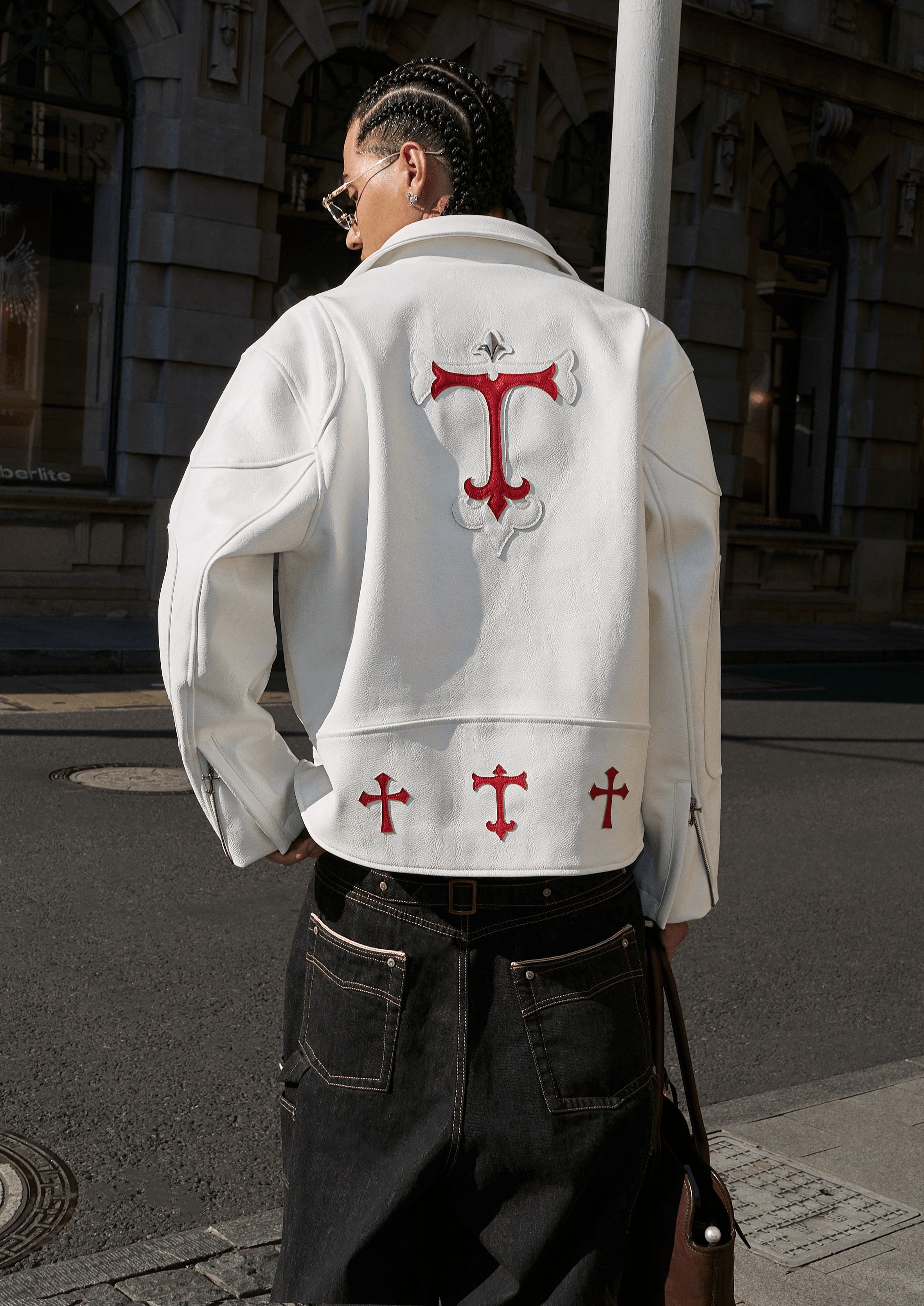 Saints Leather Jacket