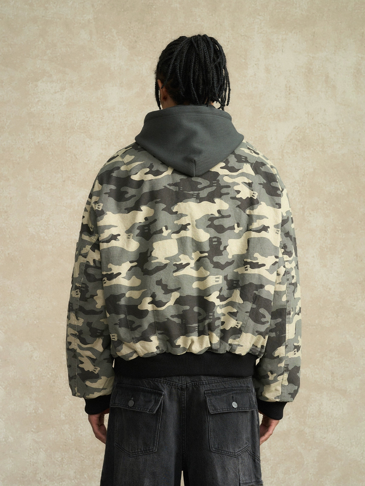 Camo Bomber Jacket