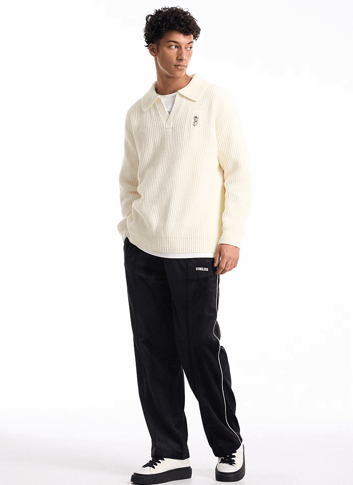 BONELESS Velvet Trackpants – INTL Collective BONELESS Velvet Trackpants – INTL Collective