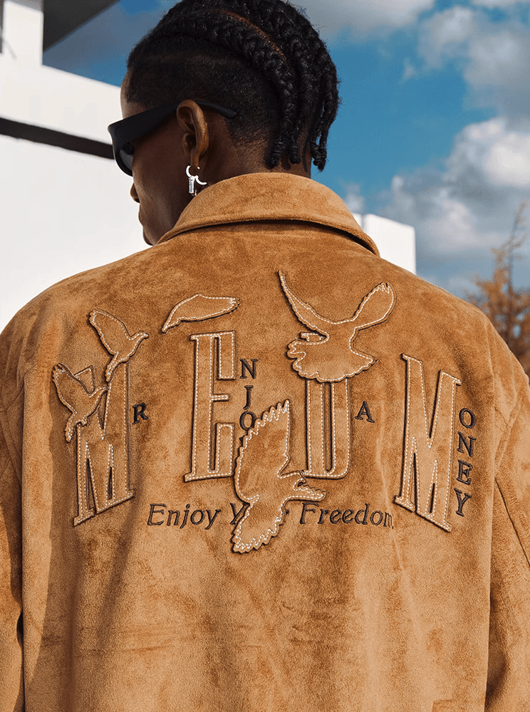 Enjoy Freedom Suede Jacket