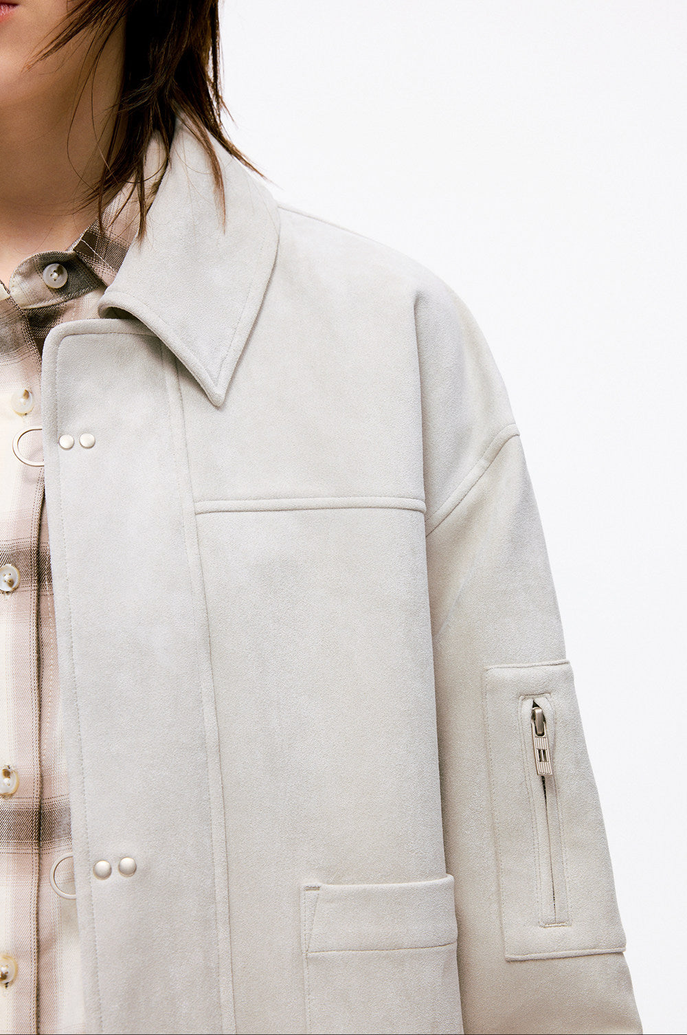 Suede Aviation Jacket