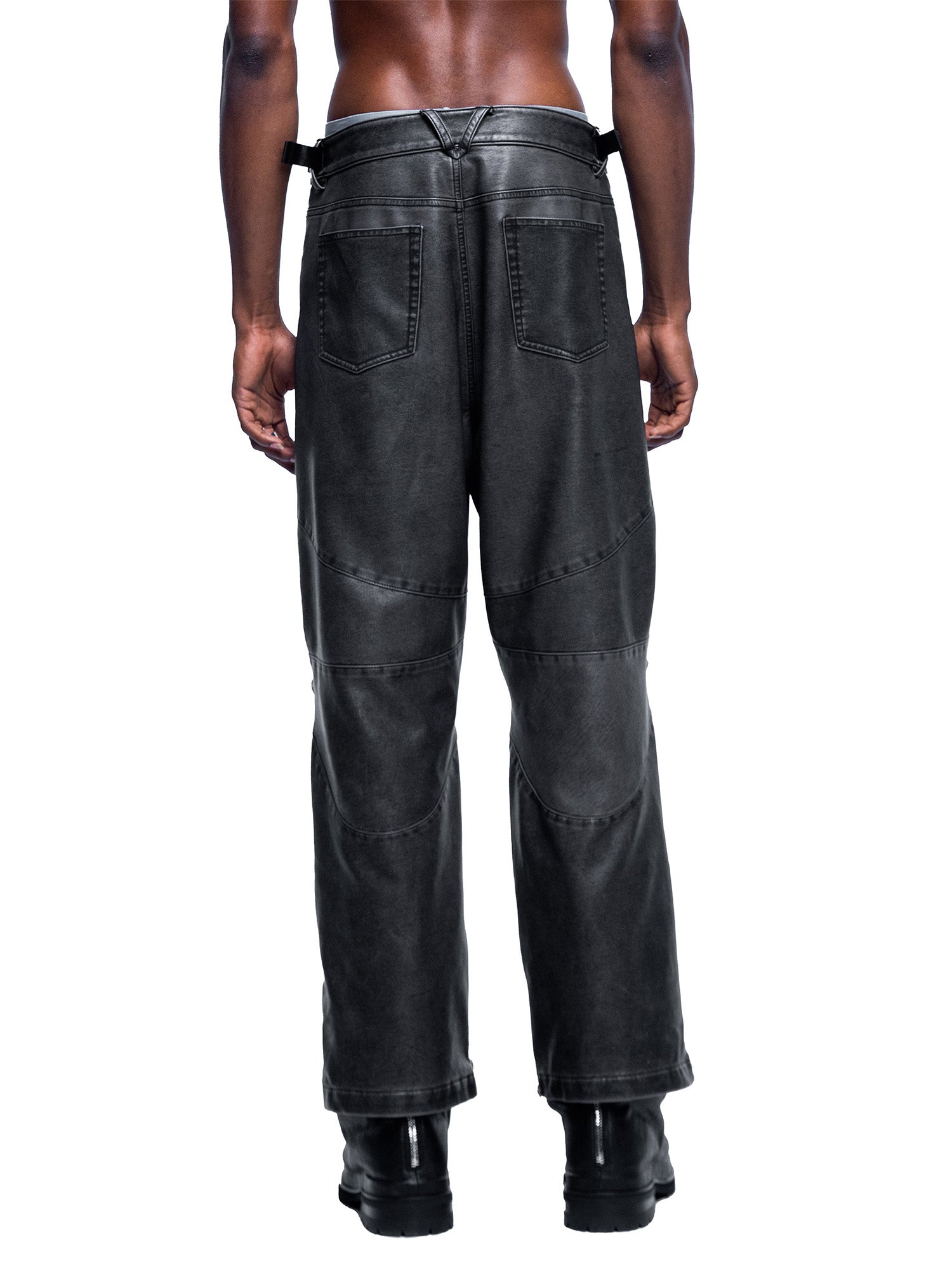 24時間限定大特価‼️ mnml | LEATHER MOTO PANTS Prince Of Darkness Moto Leather Pants – INTL Collective