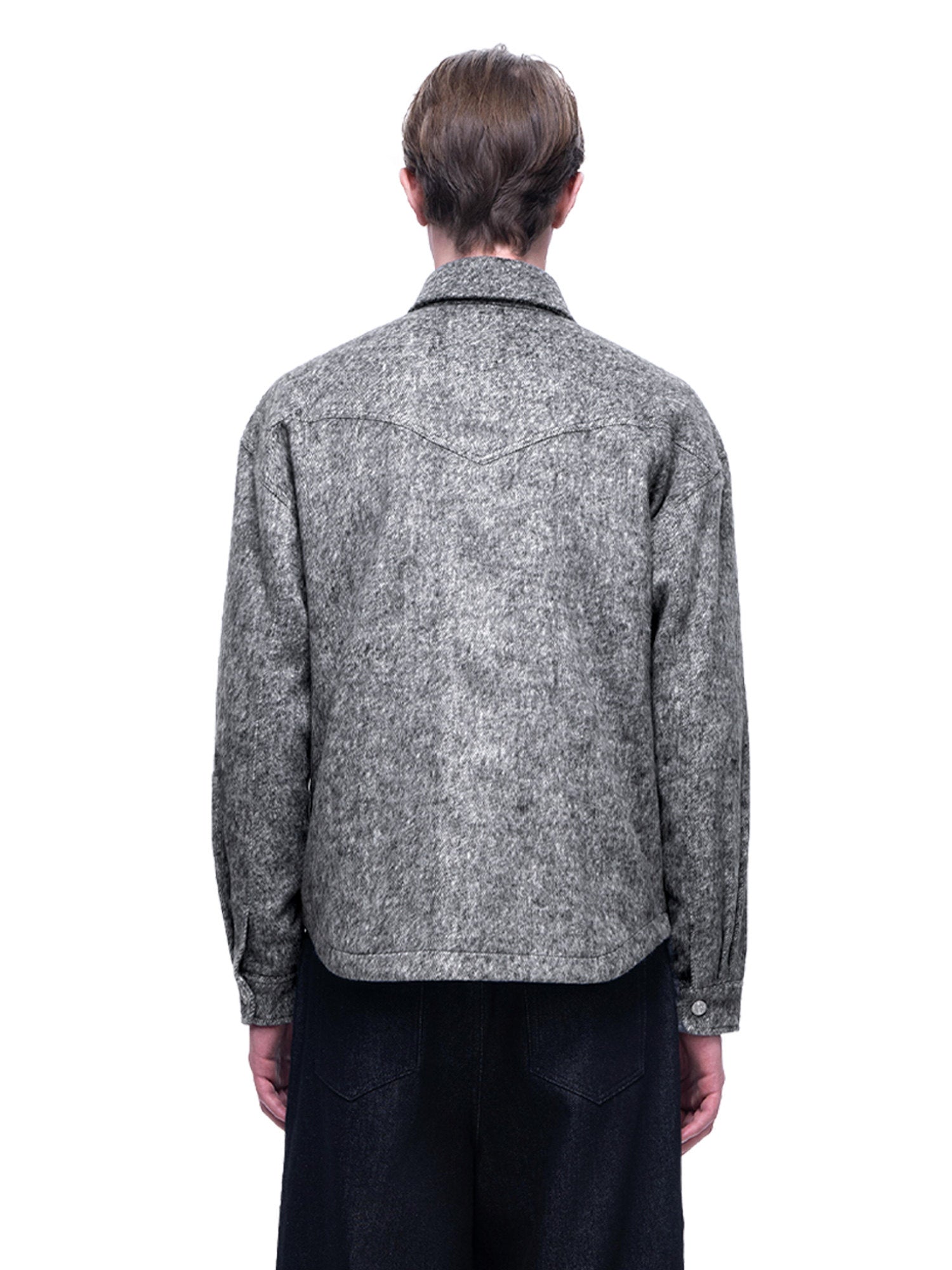 Intertwined Rhinestone Button Down