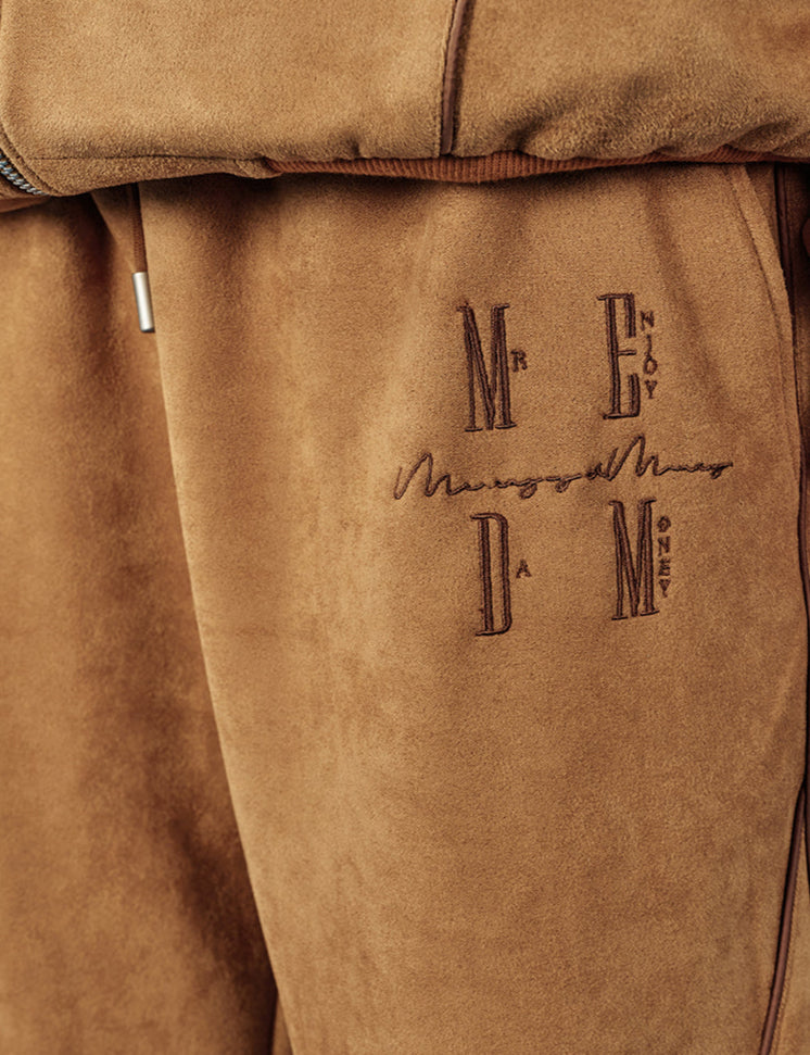 MEDM Suede Trackpants