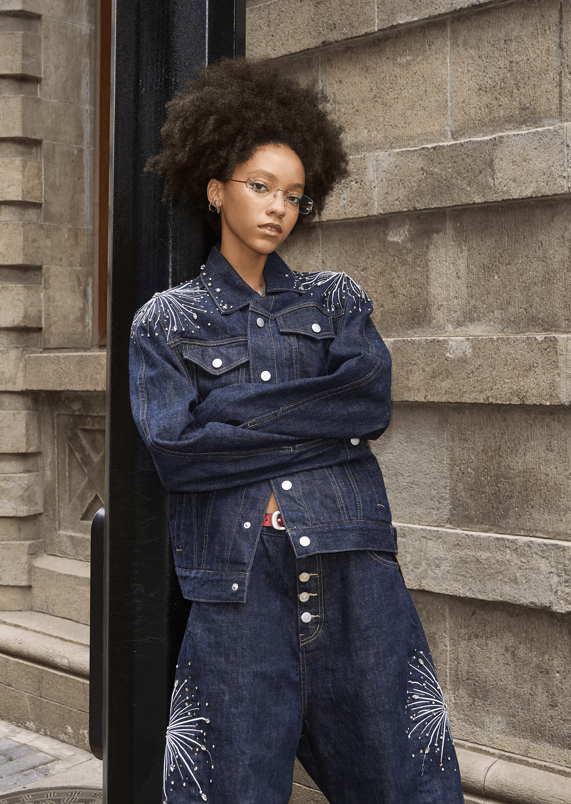 Fireworks Denim Jacket