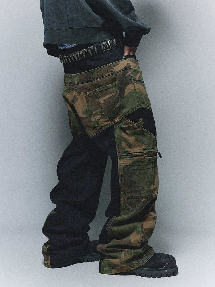 Camo MA-1 Cargo Pants