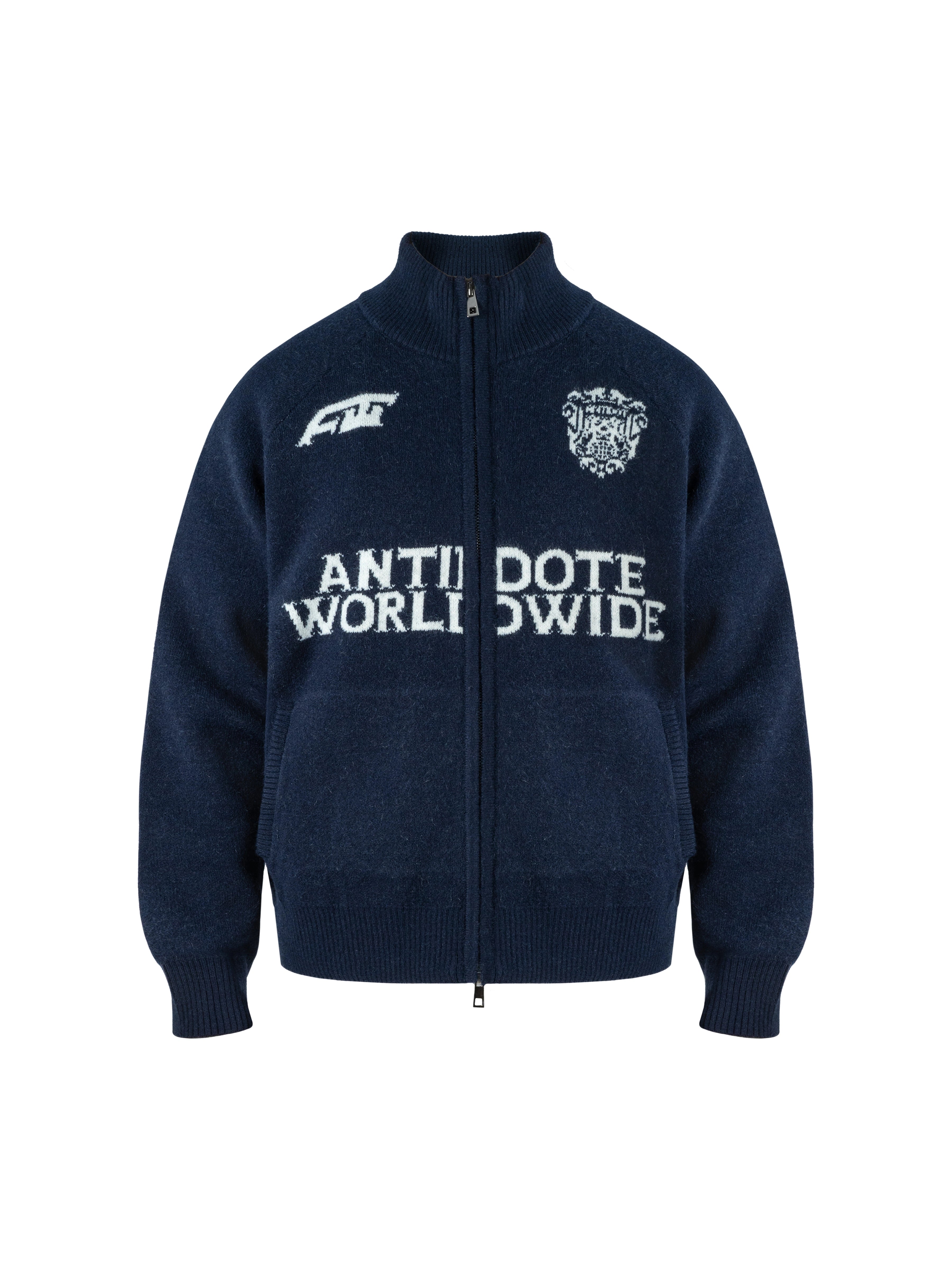 90210 Zip Up Sweater