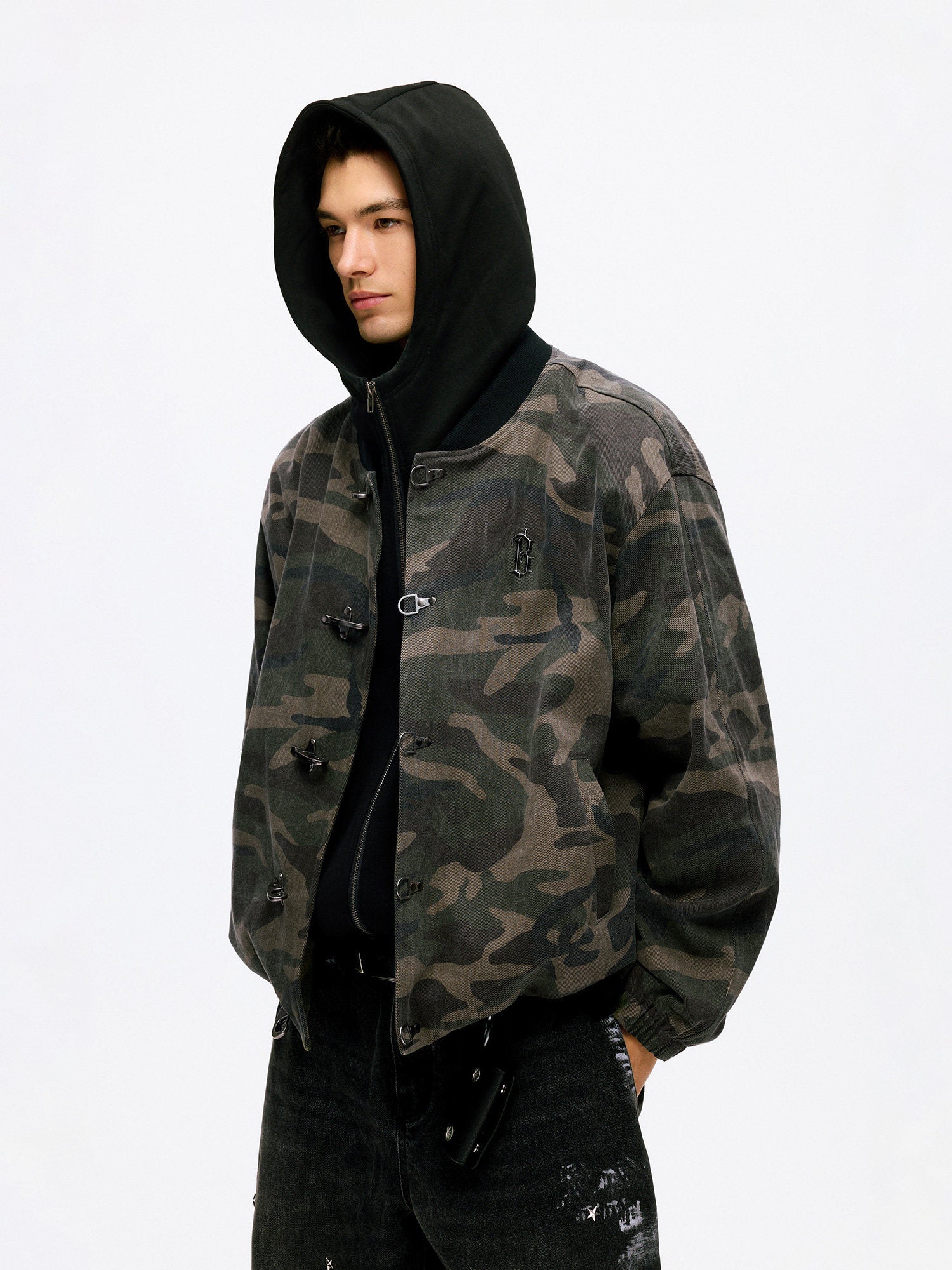 Camo Bomber Jacket