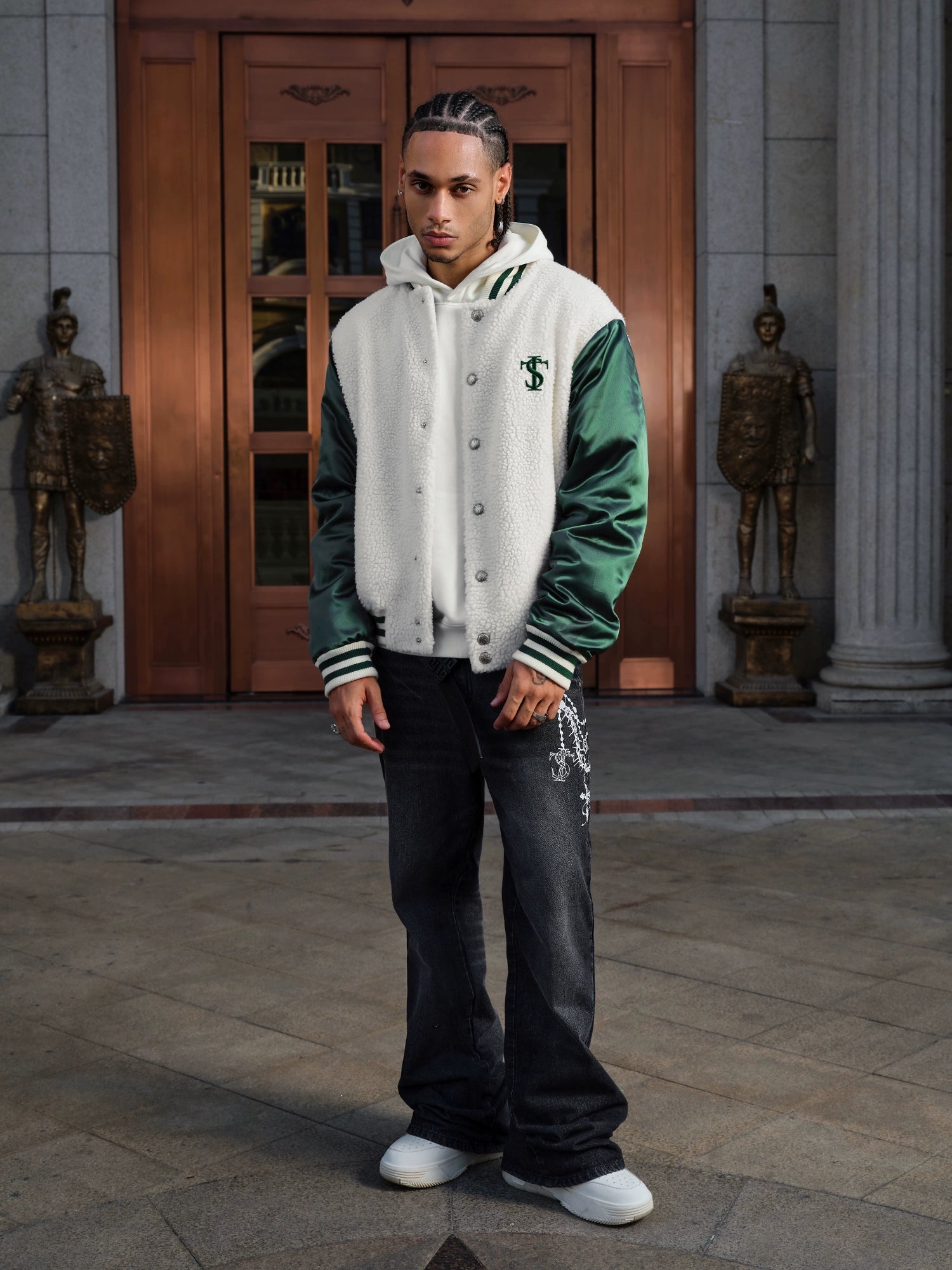 STK Sherpa Baseball Jacket