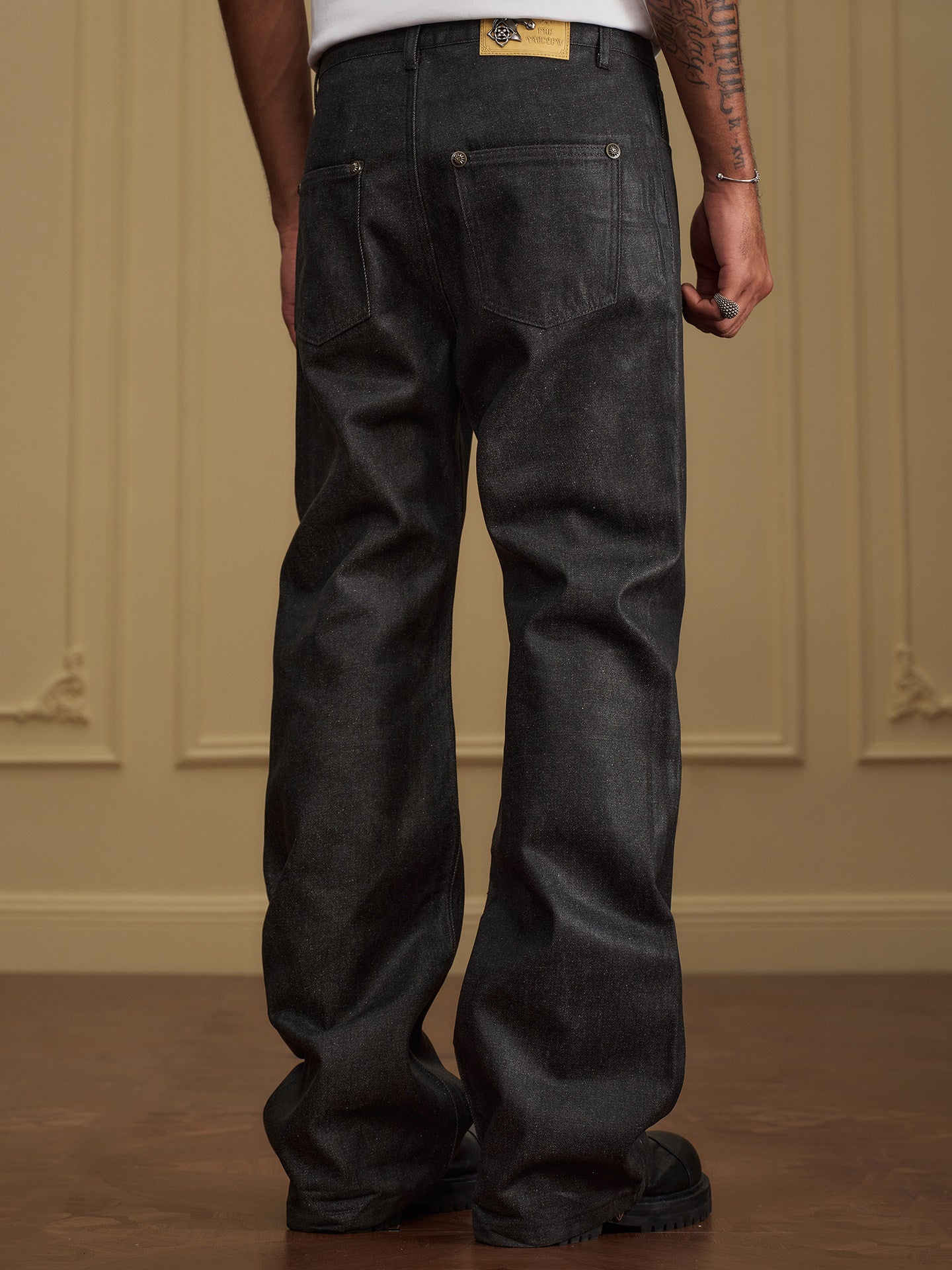Waxed Jeans