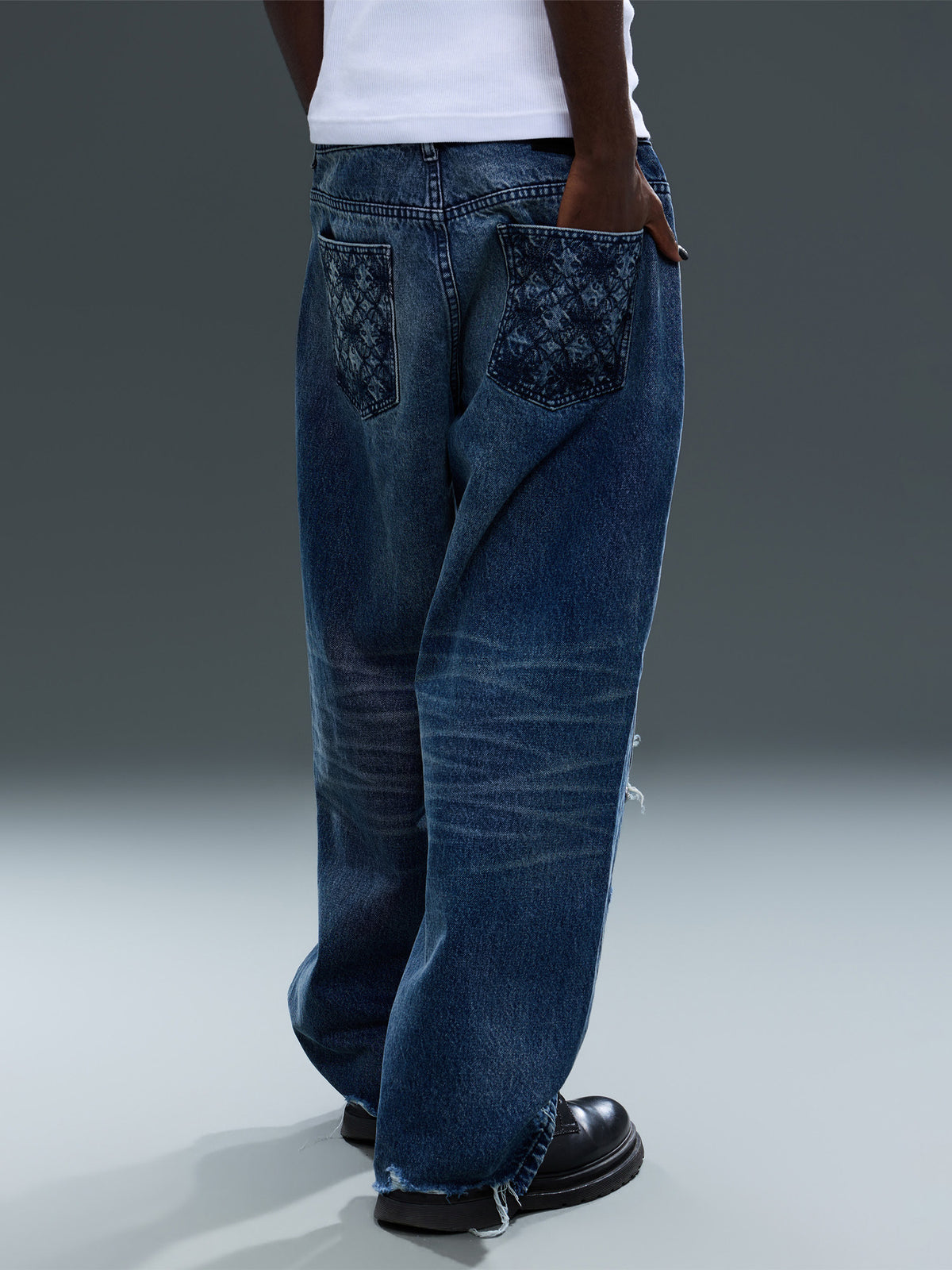 Mended Jeans