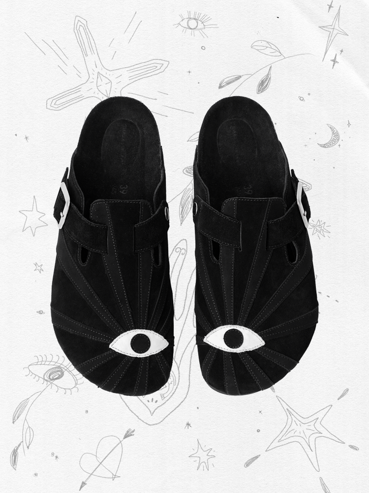 Eye Of Providence Clogs [Black]