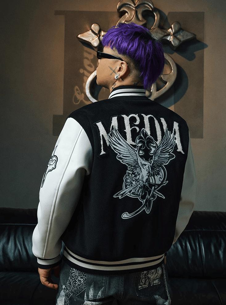 Heaven s Angel Varsity Jacket INTL Collective