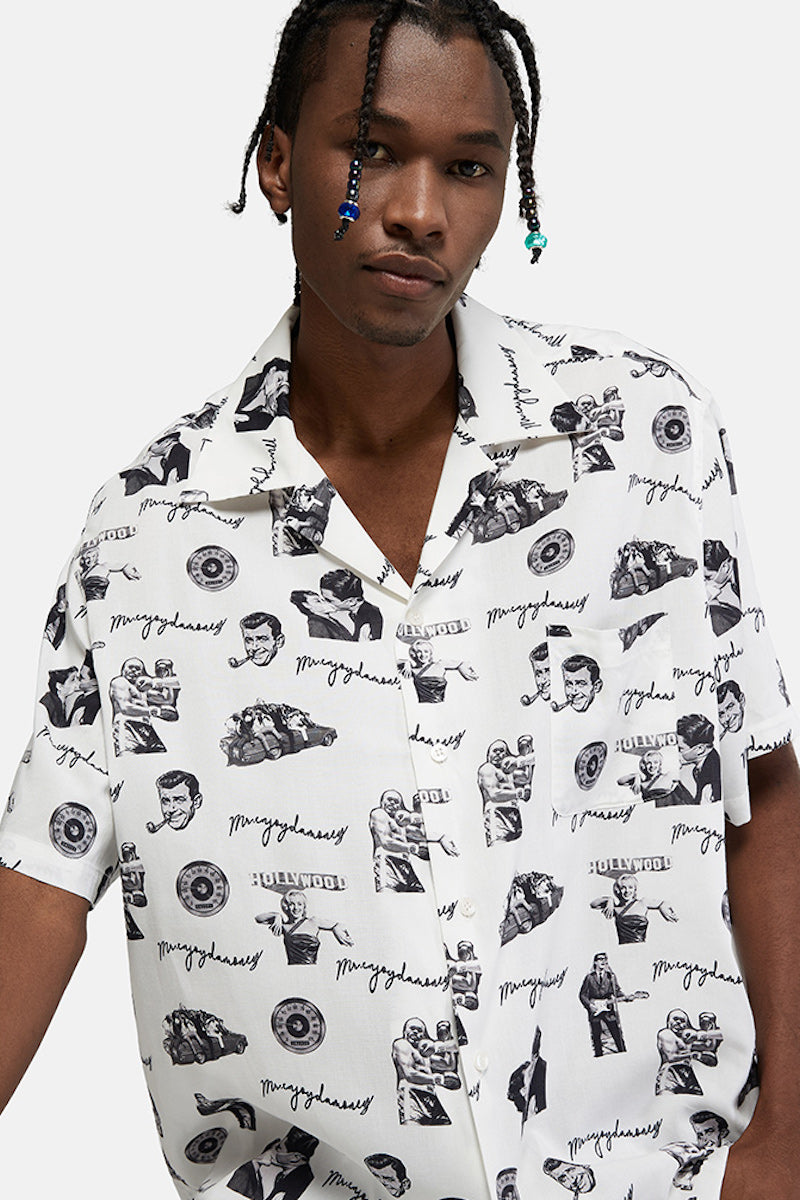 Hollywood Short Sleeve Button Down - INTL Collective