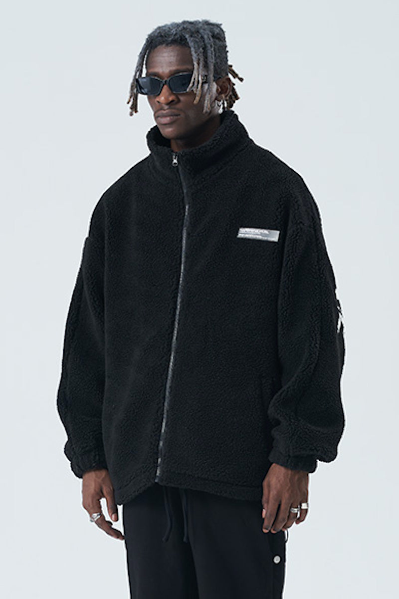 Harsh And Cruel Sherpa Jacket | INTL Collective