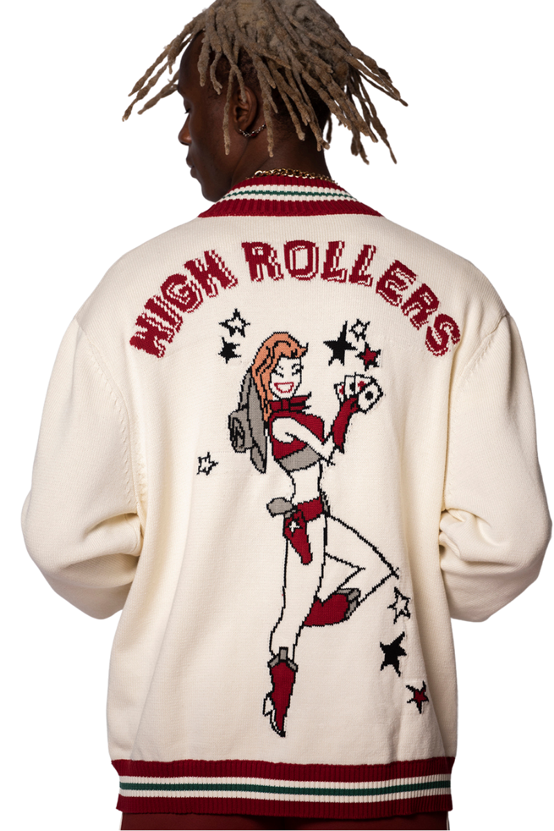 High Rollers Casino Cardigan