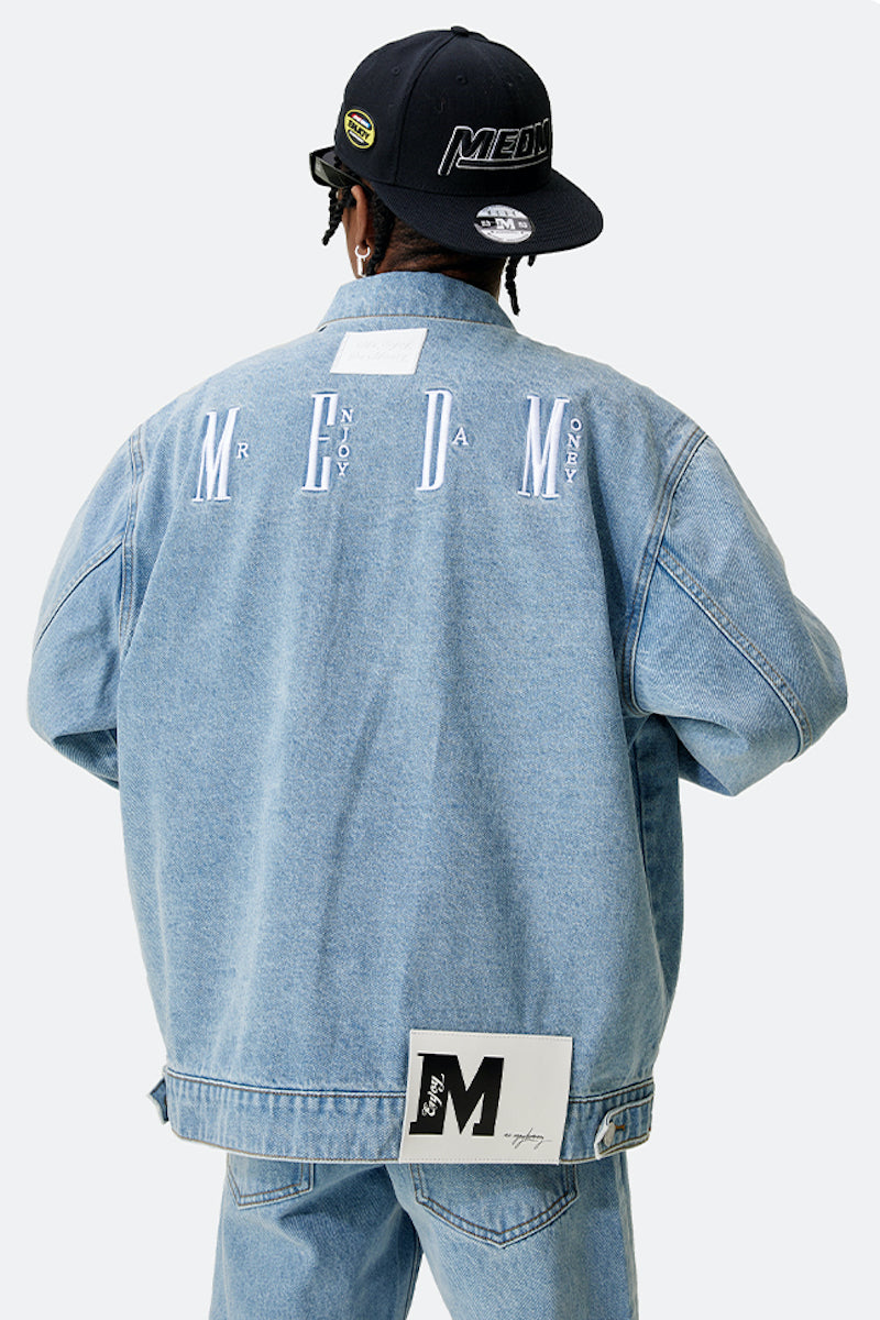 MEDM Logo Denim Jacket