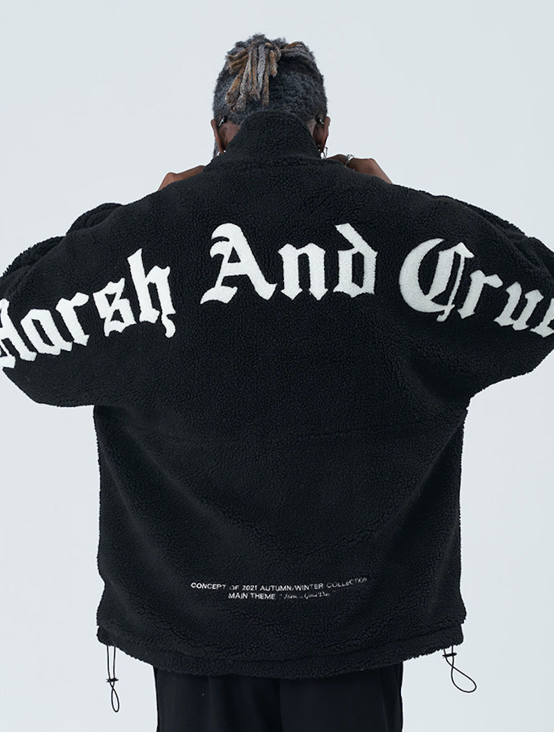 Harsh And Cruel Sherpa Jacket - INTL Collective