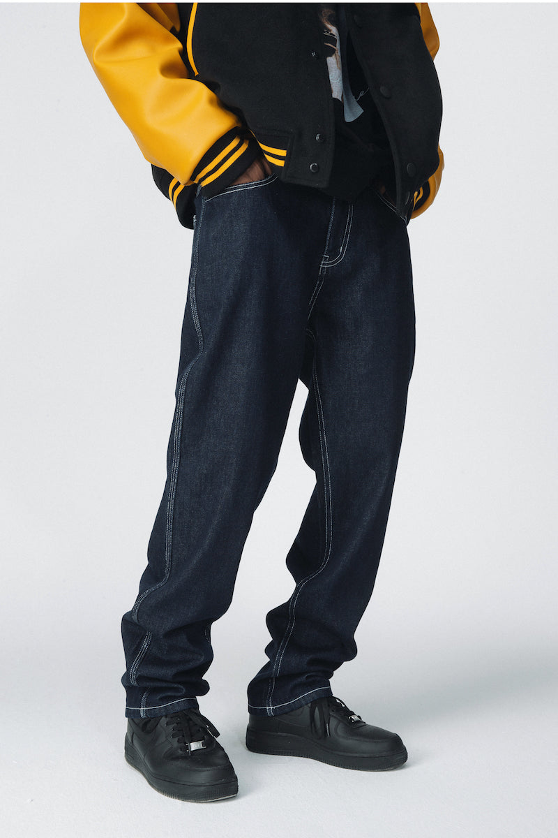 Stitched Out Jeans - INTL Collective