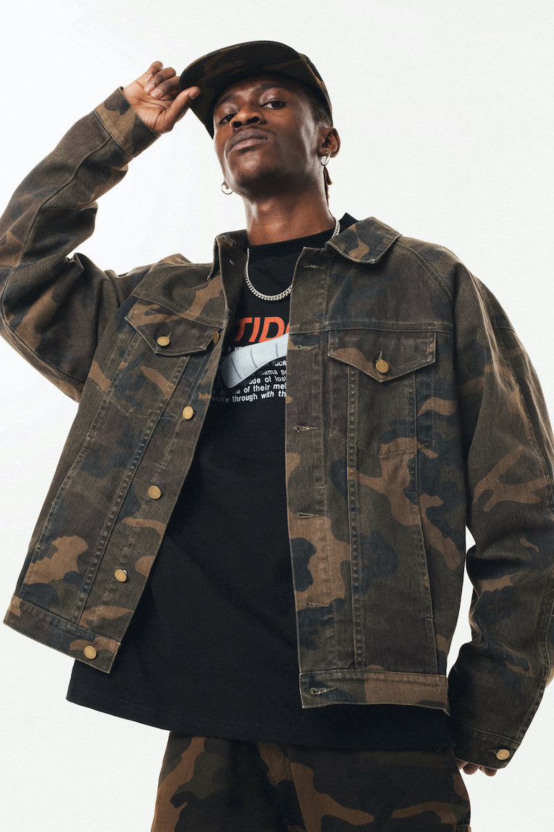 Camo'd Out Jacket - INTL Collective