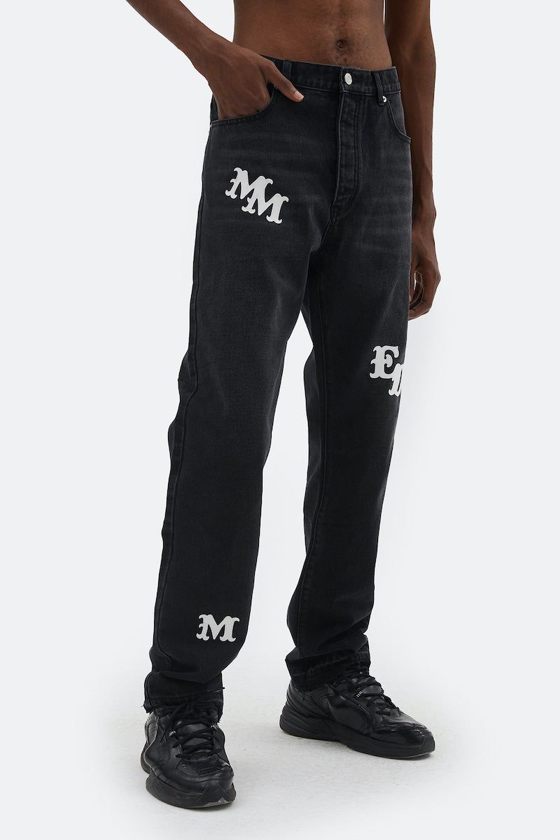 misbhv monogram jeans