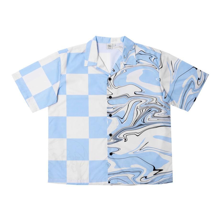 Inner Circle - Abstract Short Sleeve Button Down - INTL Collective - Inner Circle Clothing
