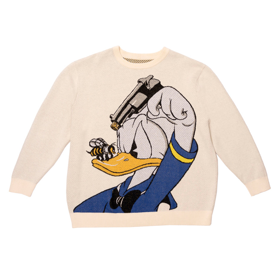 Inner Circle - Final Wishes Knit Sweater - INTL Collective - Inner Circle Clothing - Donald Duck Sweater