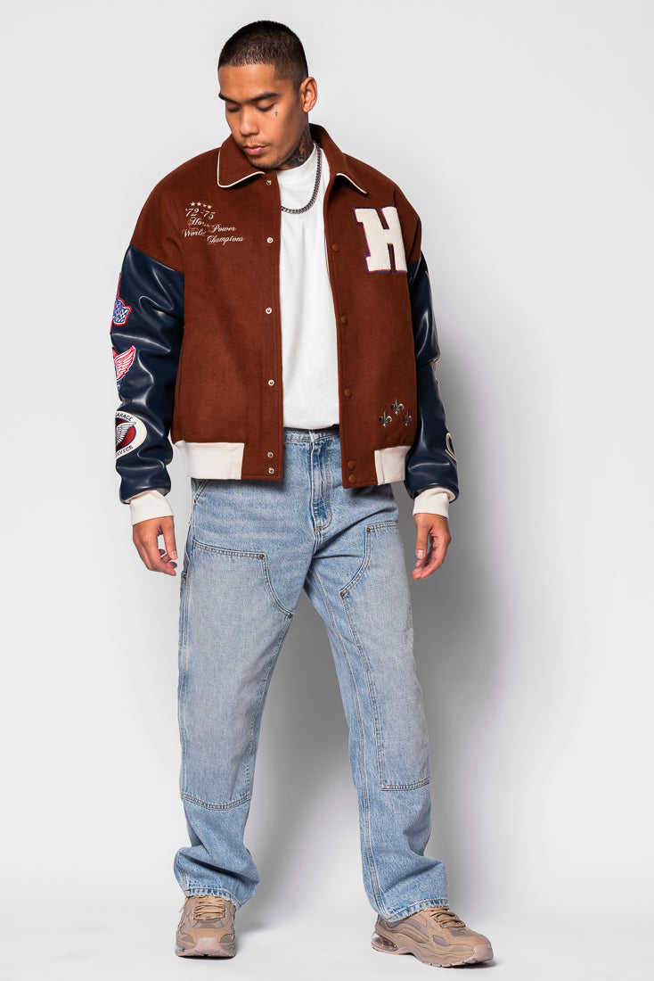 AJOBYAJO Oversized Varsity Jacket | Urban Outfitters Japan - Clothing,  Music, Home & Accessories