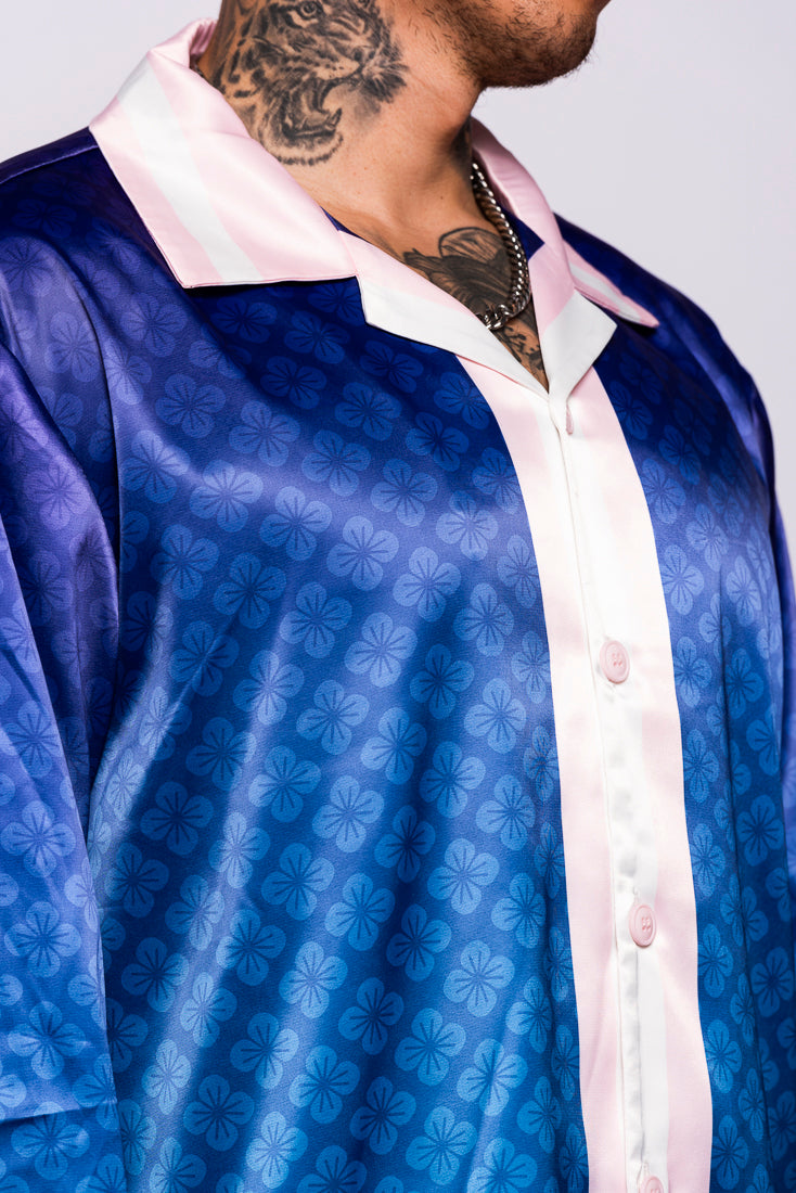 Shades Of Blue Button Down