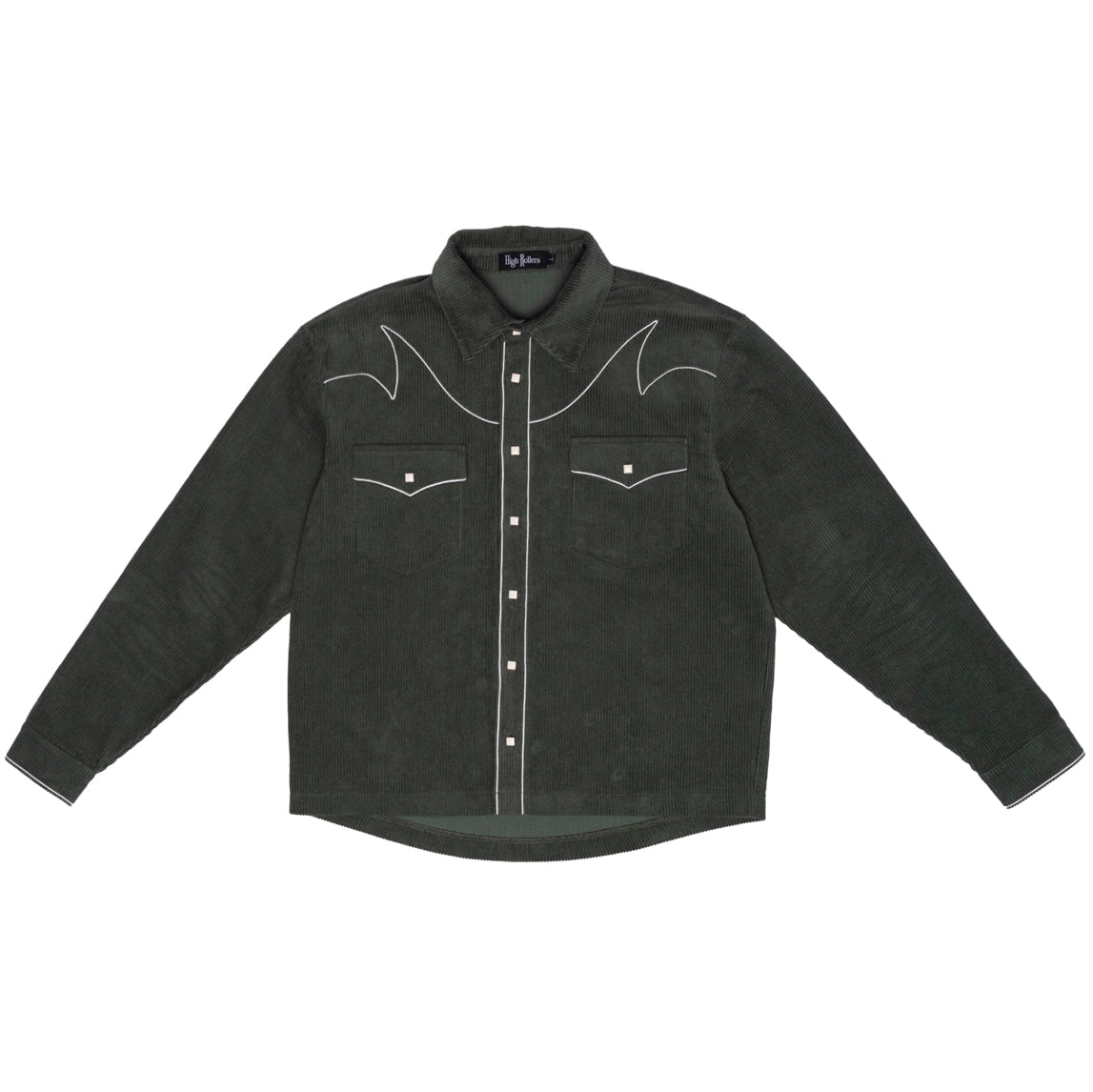 High Rollers - Cowboy Corduroy Shirt - INTL Collective - High Rollers Clothing
