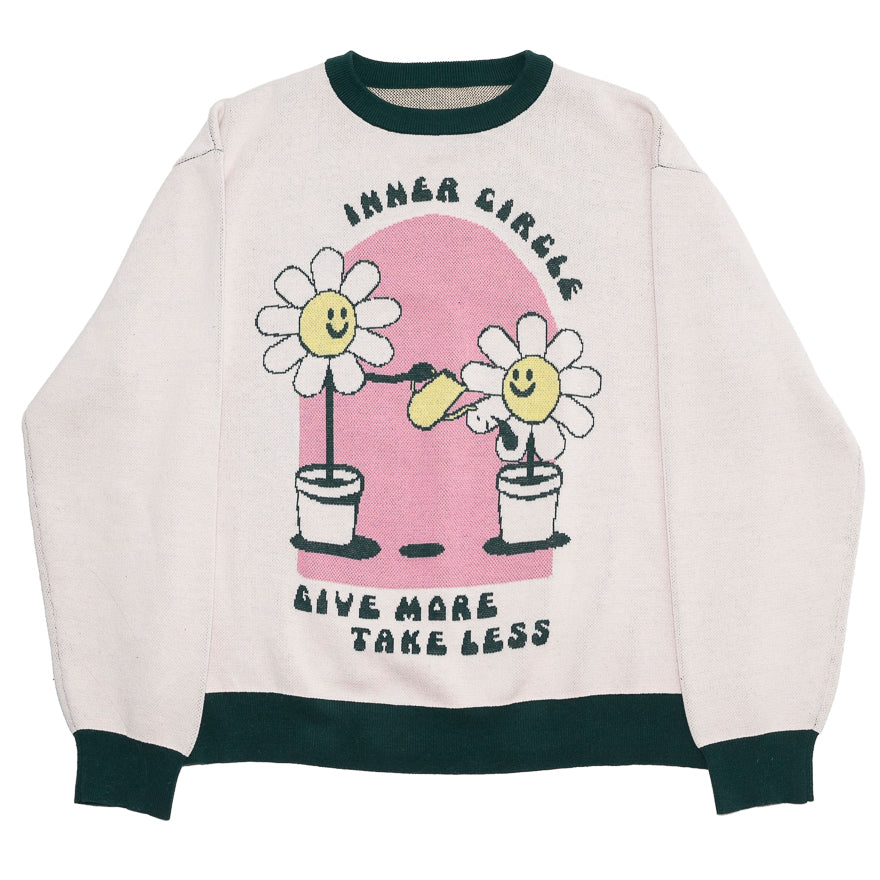 Water Your Flowers Knit Sweater
